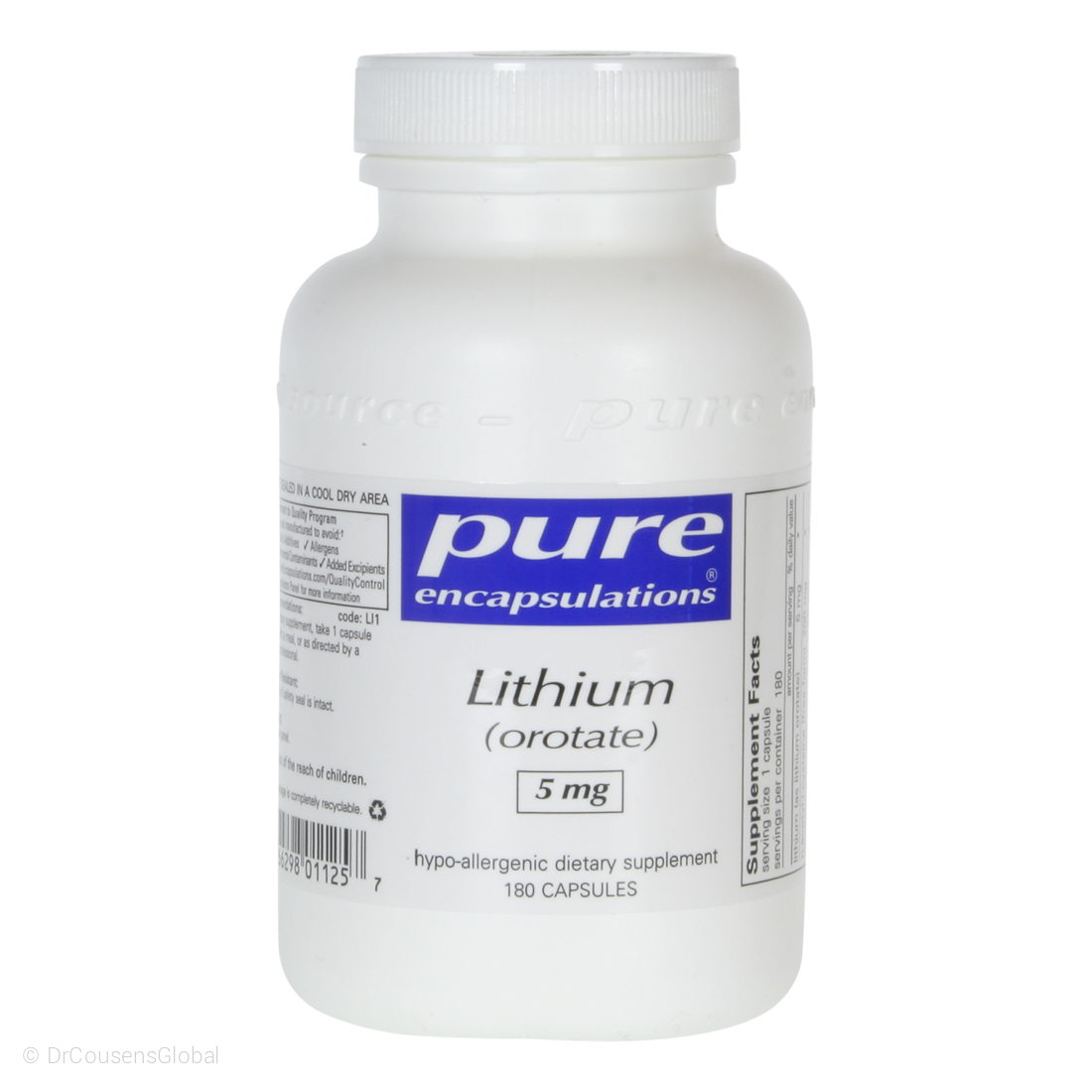 Lithium Orotate 30 Mg